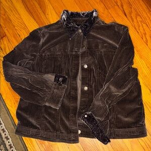 JJill Brown Corduroy Jacket